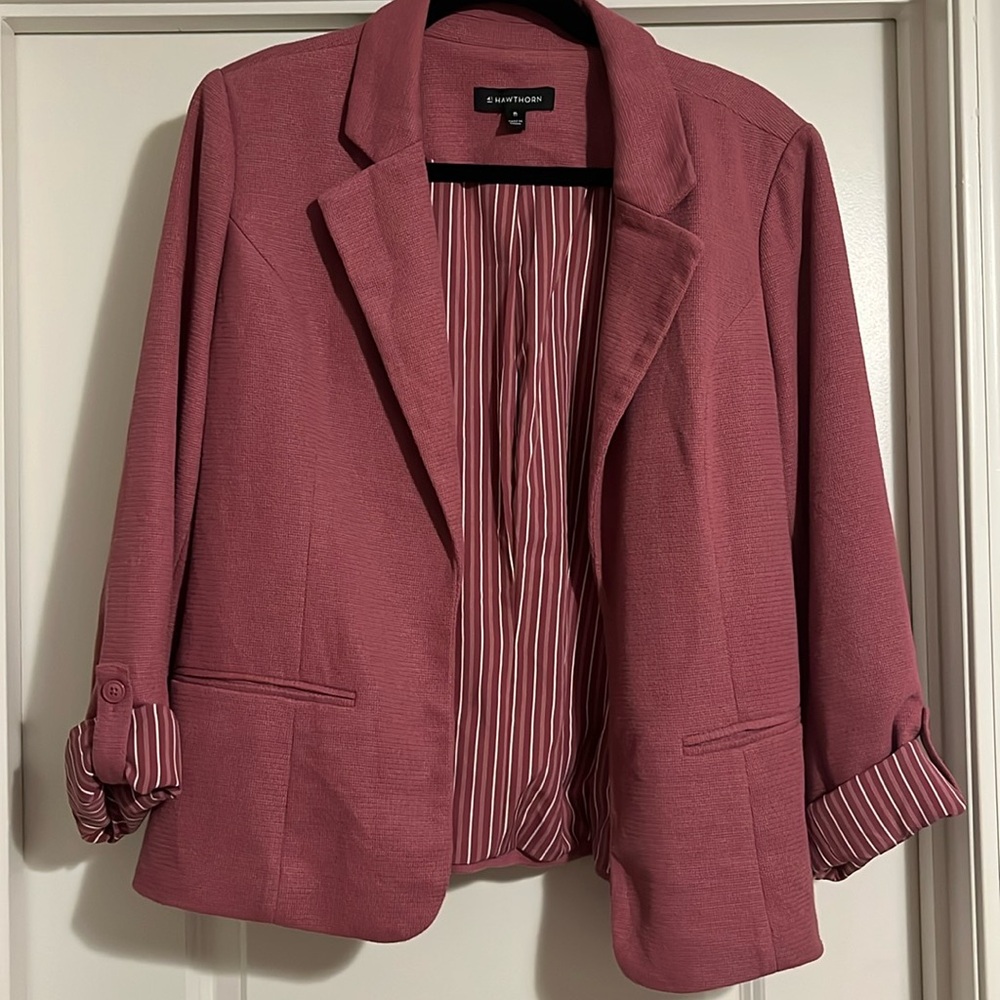 41 Hawthorn Dusty Rose Pink Blazer